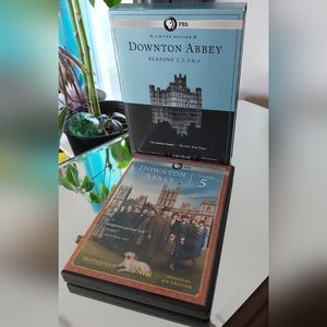 Downton Abbey season 1 through 5 DVD. Limited edition.
